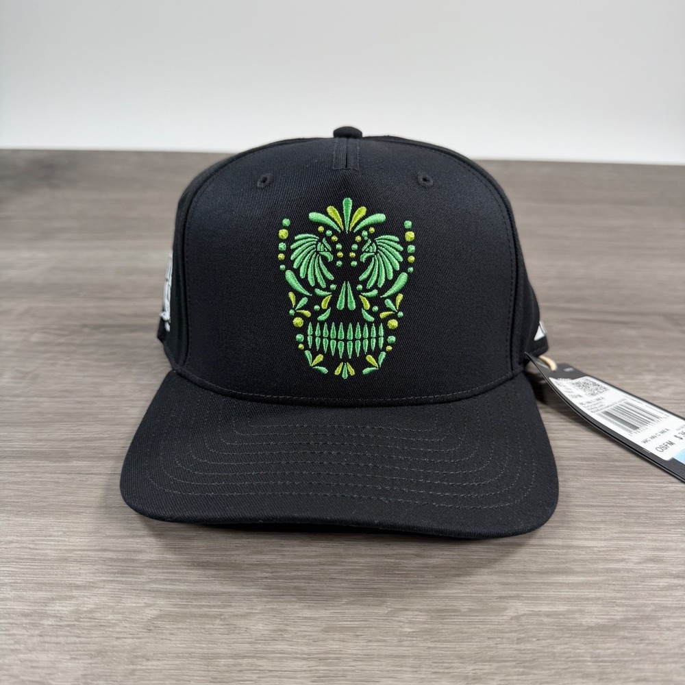 Adidas FIFA World Cup 26 Mexico Snapback Hat Skull Cap Black KH3836 Adjustable